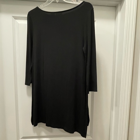 EUC Willi Smith Pullover Blouse, SizeM 3/4” sleeves & 5”  slits at the side seam - Picture 7 of 12